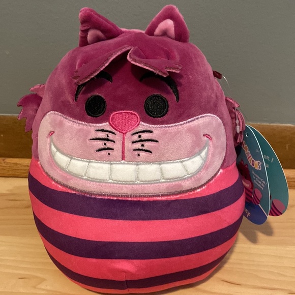 BRAND NEW SQUISHMALLOW NAMED CHESHIRE THE CAT 11”! YEAR 2023. SMOKE FREE HOME! - Picture 3 of 6